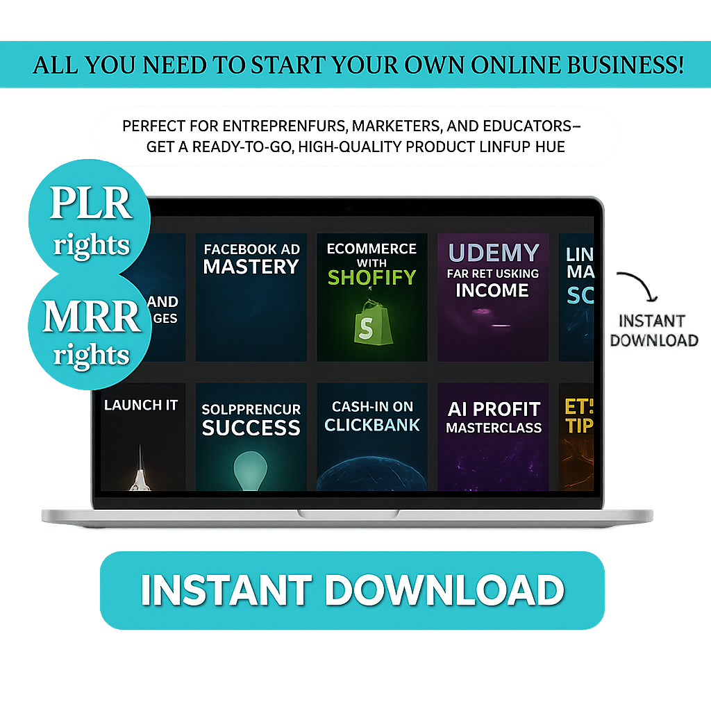 Mastering The Profitable Business - 200 Pcs Ebook Pack, Digital Business Courses, Marketing, Dropshipping & More